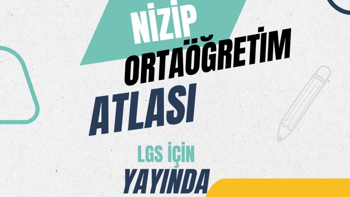 NİZİP ORTAÖĞRETİM ATLASI